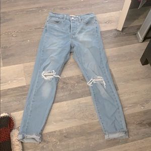 Levi’s wedgie skinny jeans